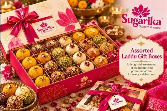 Assorted Laddu Gift Boxes