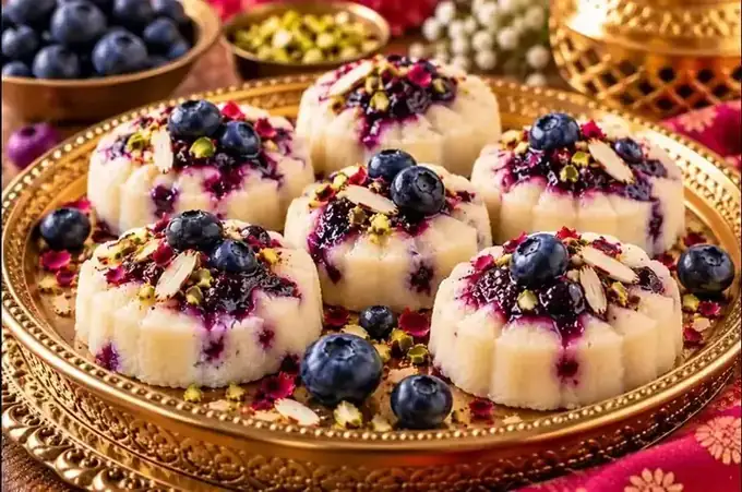 Blueberry Sandesh