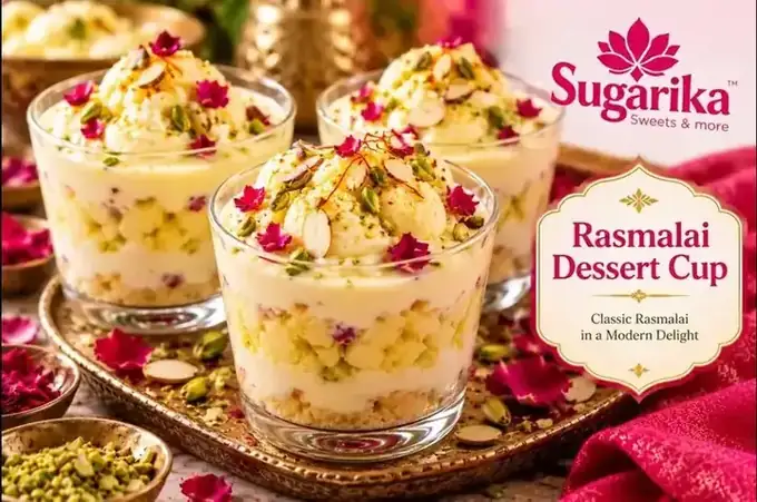 Rasmalai Dessert Cups