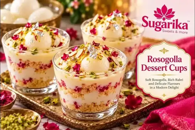 Rosogolla Dessert Cups
